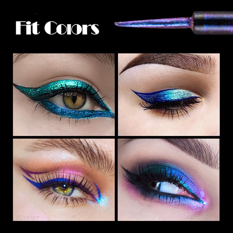 GlamGlimmer™ 6 Color Glitter Eyeliner