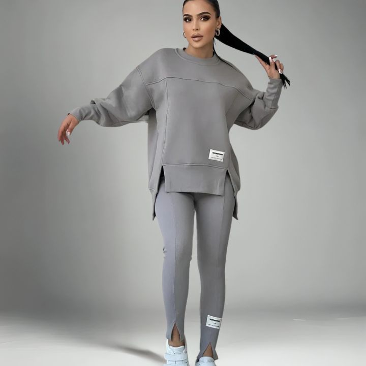 Zaira - Women’s Relaxed Fit Two-Piece Lounge Set
