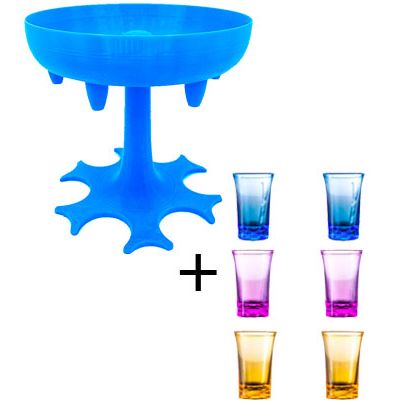 6 Shot Glass Dispenser