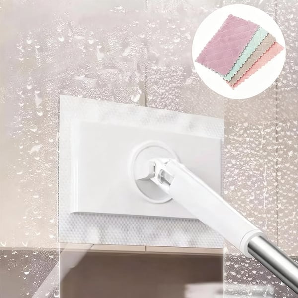 Floor Cleaner | Flat Mop with 360° Rotating Head | Touchless Pad Replacement | MopMate