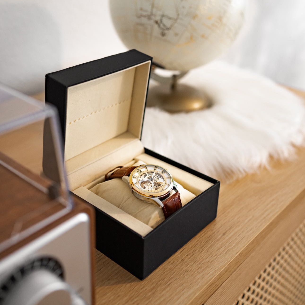 40mm Dial Automatic Stainless Steel Timepiece