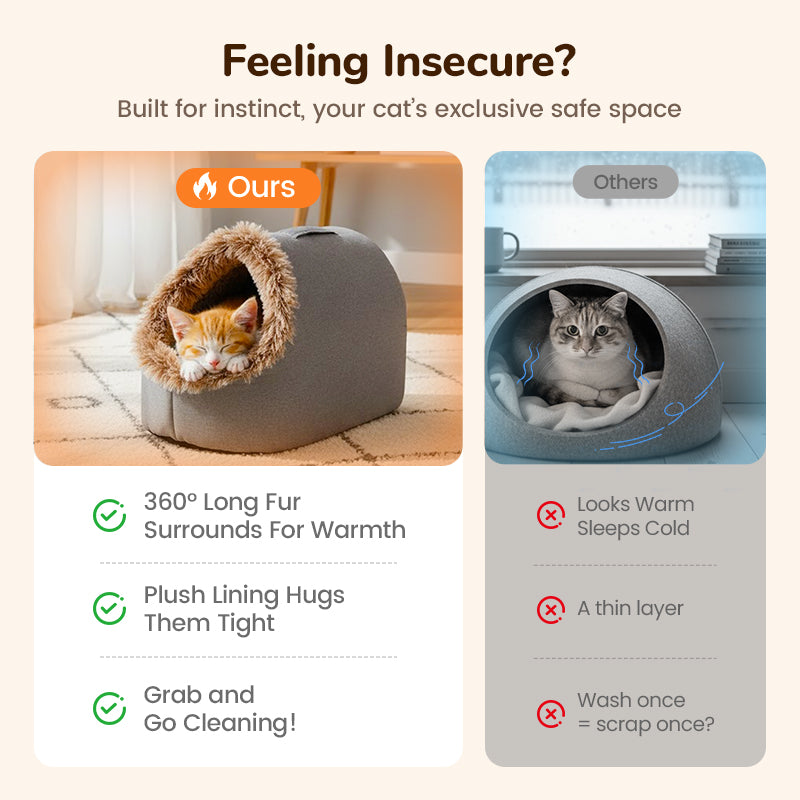 Cavina™ – Cave Bed for Small Pets (50% Off)