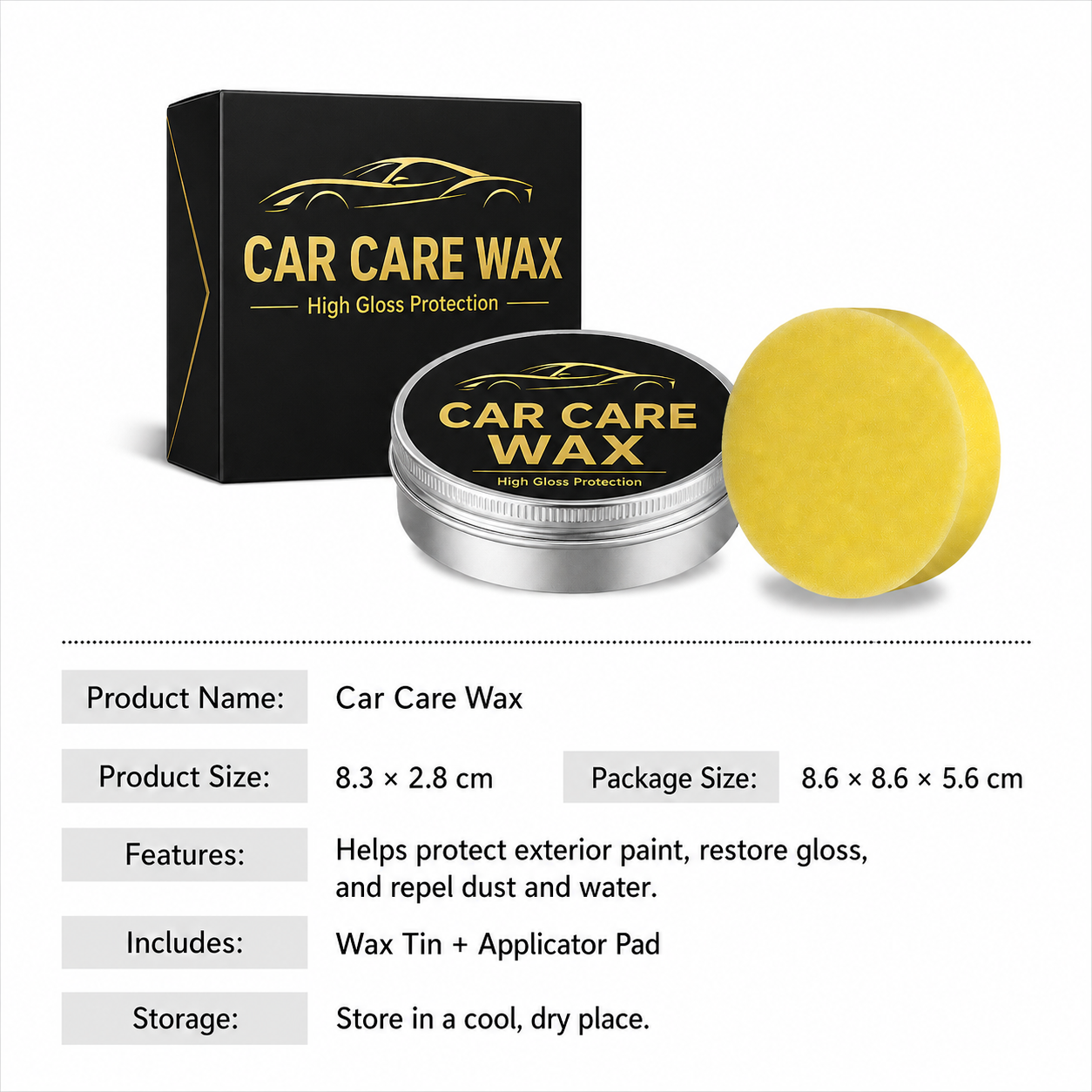 Ceramic Wax for Cars – Paint Protection & Shine Finish