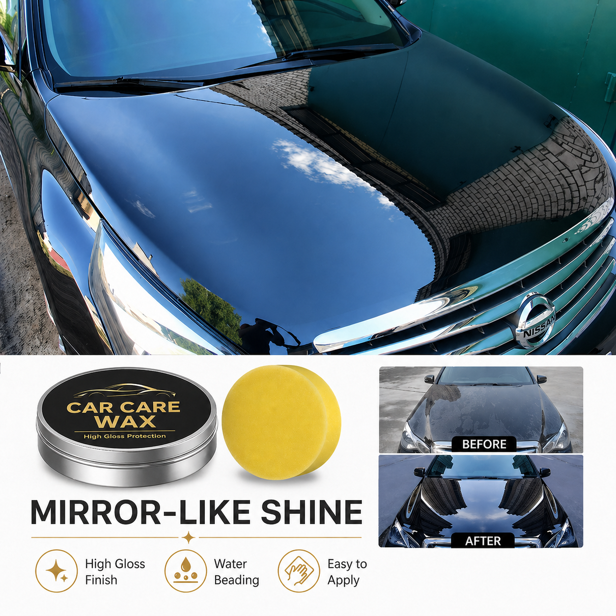 Ceramic Wax for Cars – Paint Protection & Shine Finish