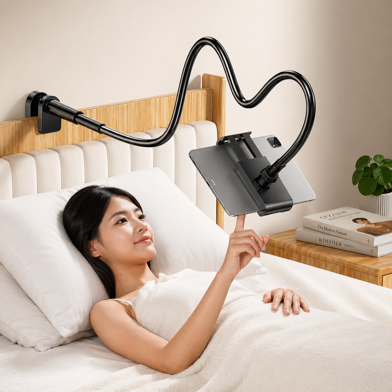 Bed Holder for Smartphones and Tablets
