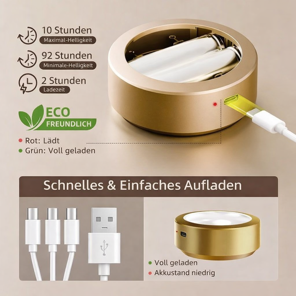 Magnetic LED Light for Stylish Artwork Illumination