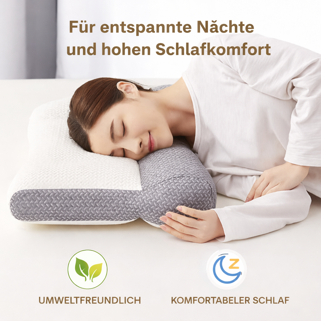 Ergonomic Neck Support Pillow 40x60 cm