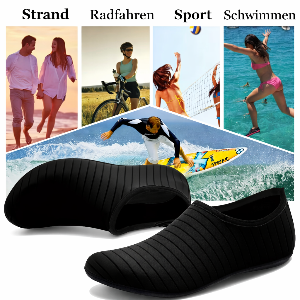 Lightweight Water Shoes for Beach, Sea & Water Sports - Barefoot Feel