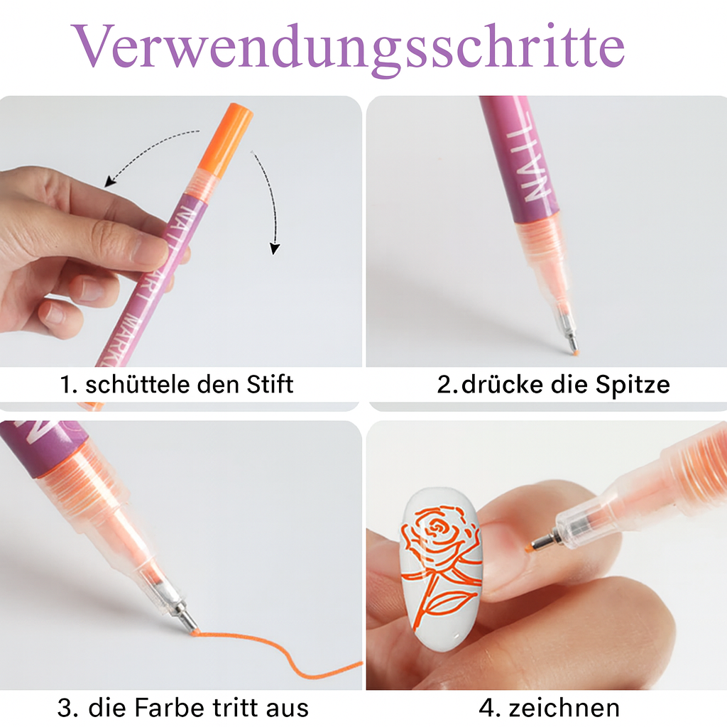 Creative Nail Art in Seconds