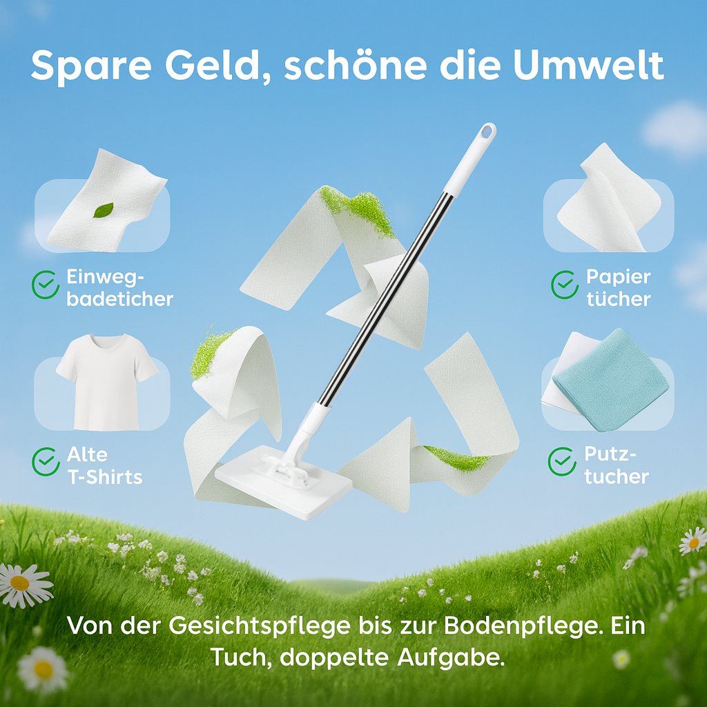 Effortless Cleaning with Smart Mop in One Sweep