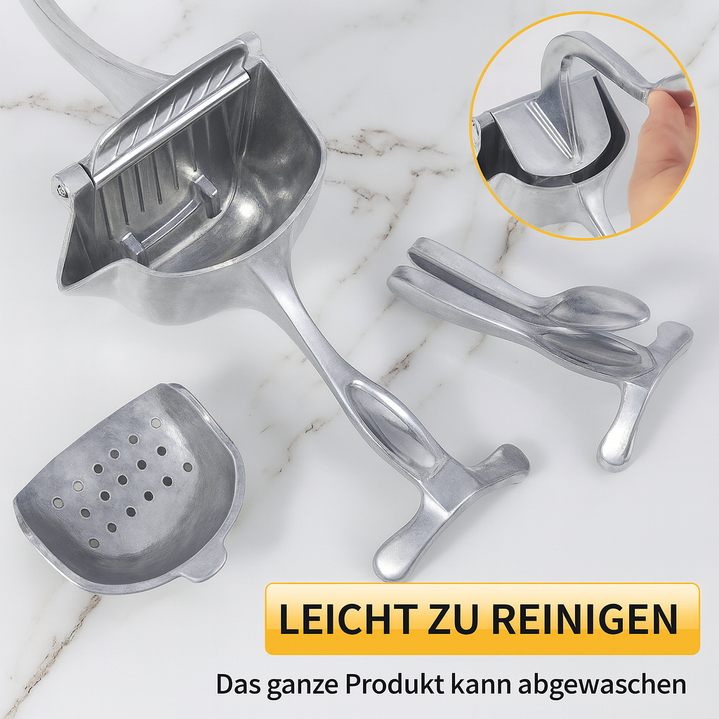 Fresh Juice Maker with One-Hand Operation