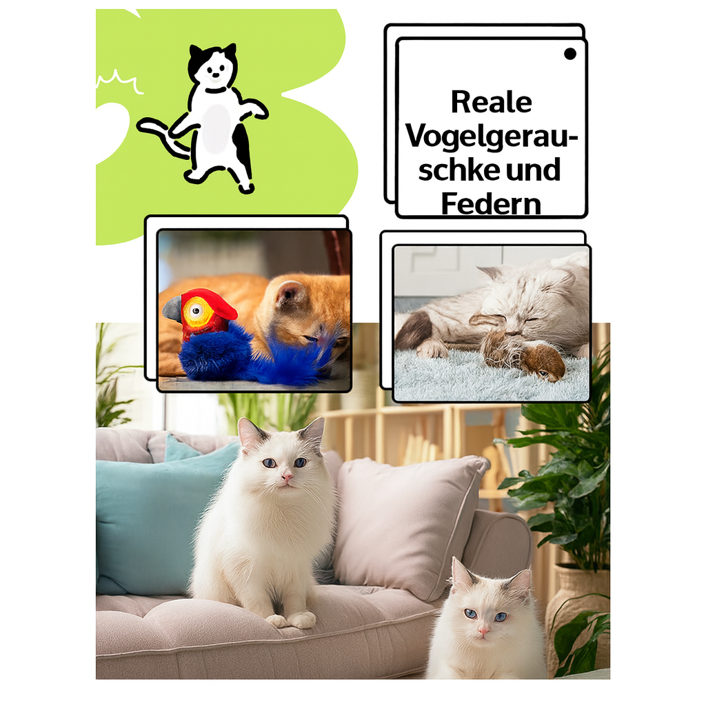 Bird Play – Hunting Fun for Happy Indoor Cats