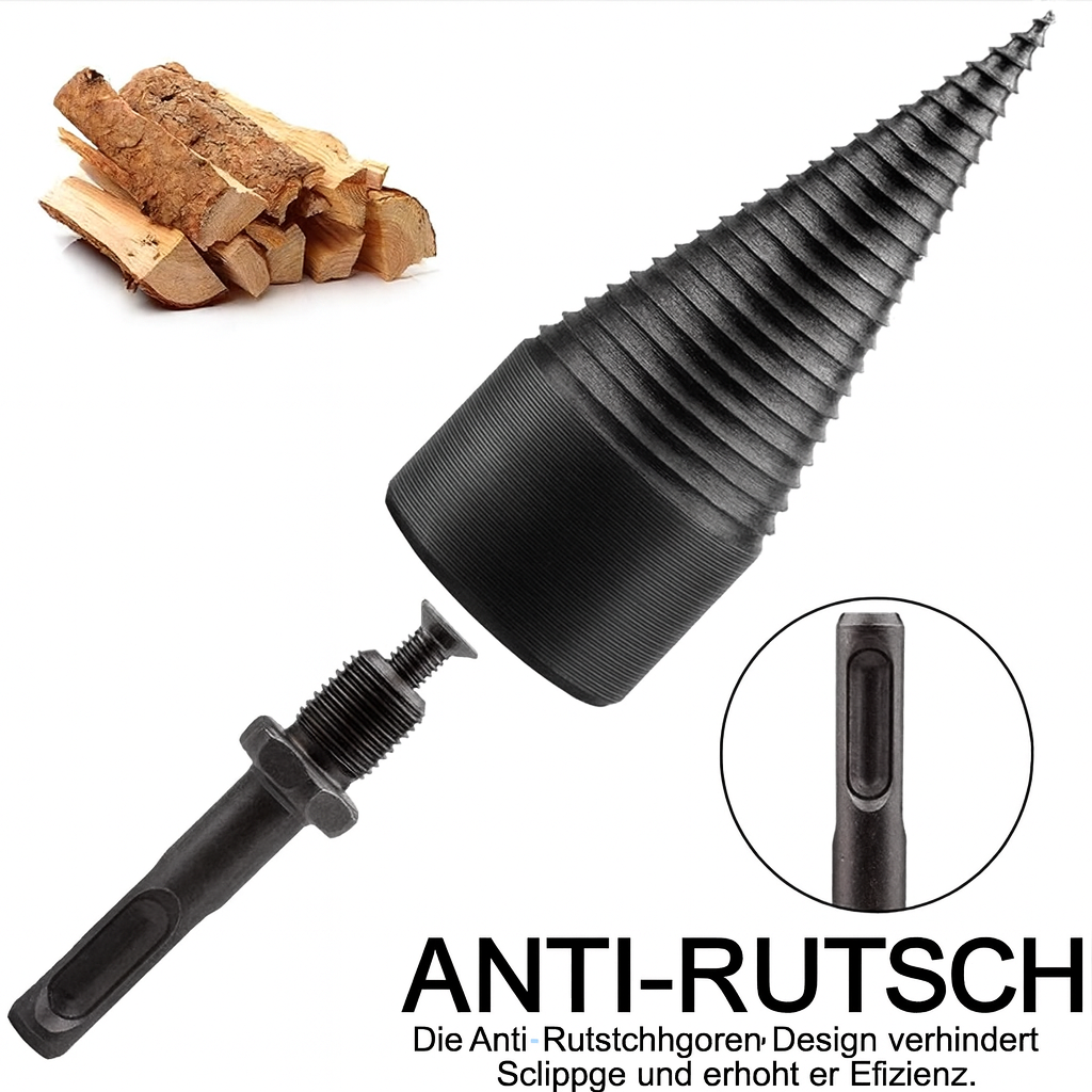 Log Splitter for Easy Wood Splitting – No Axe, No Back Pain