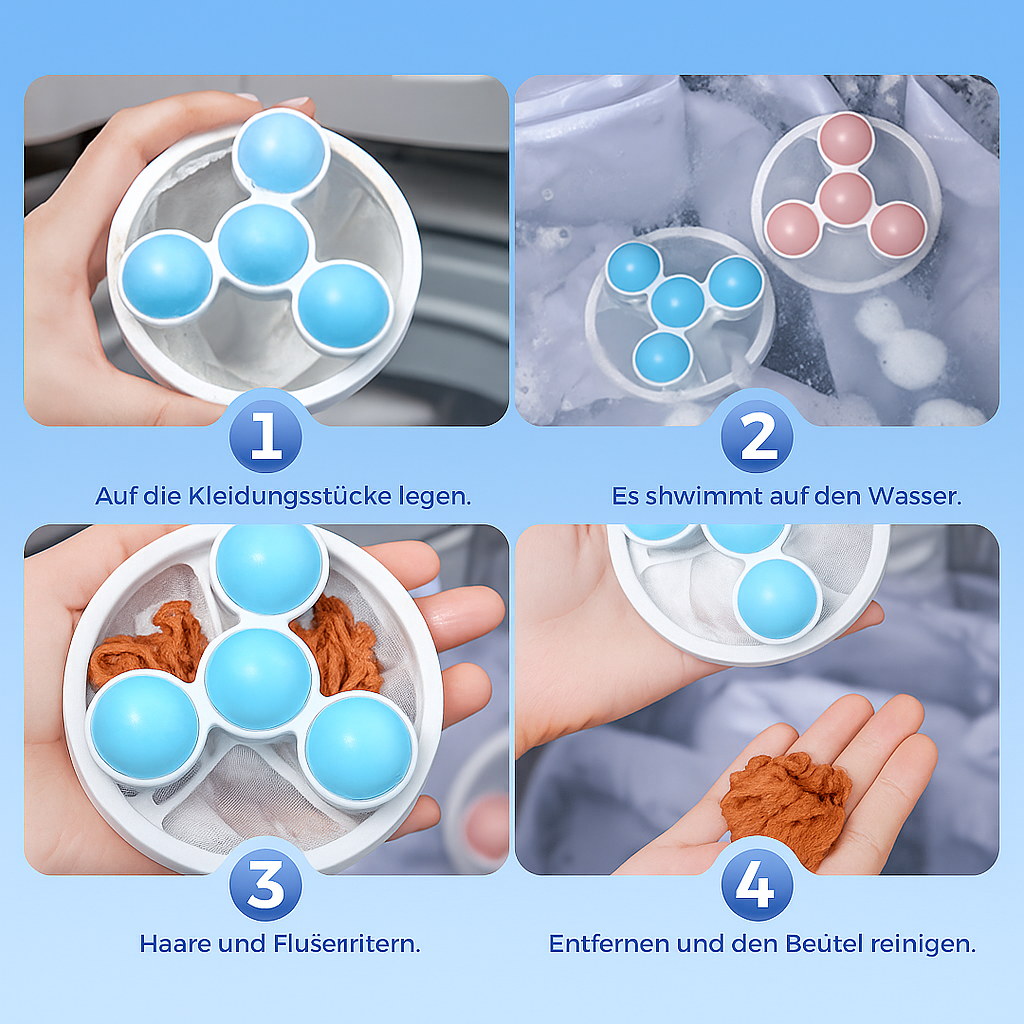 Lint-Free – No More Hair and Lint in Laundry