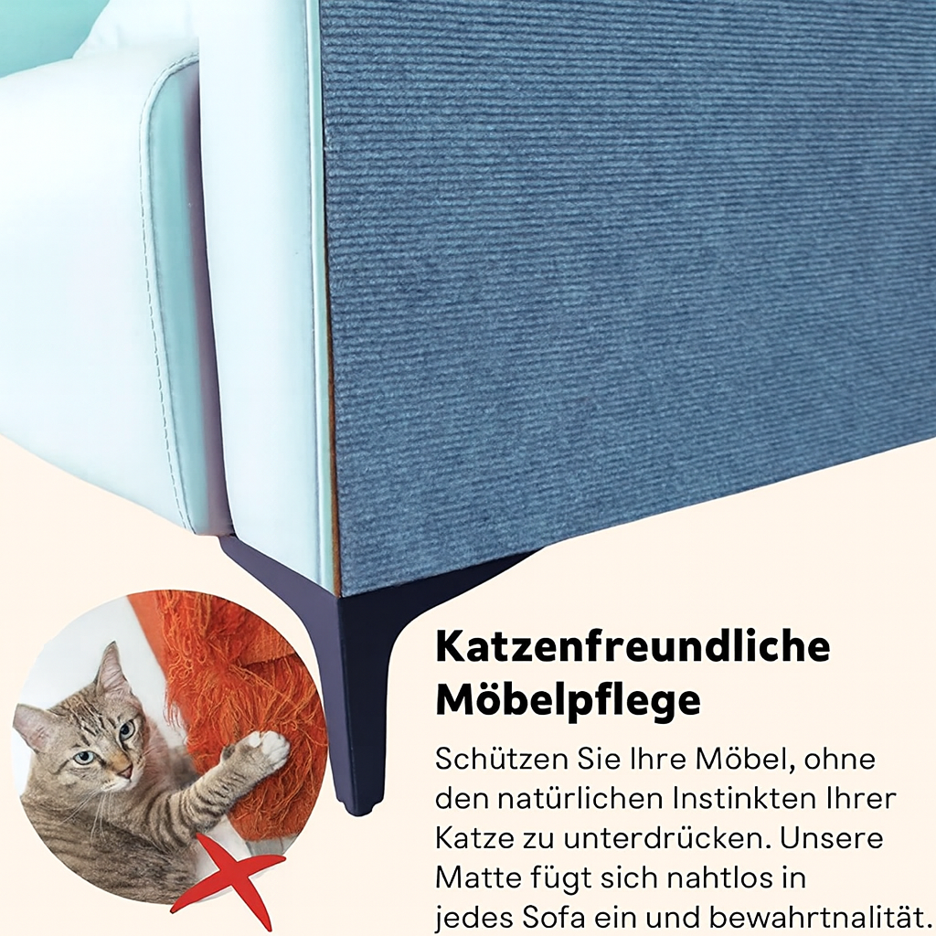 Furniture Protector Mat with Grip – Reduces Scratching Instincts
