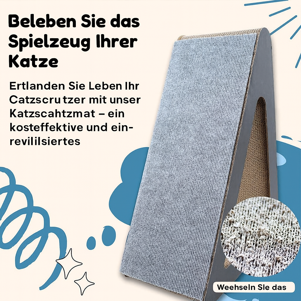 Furniture Protector Mat with Grip – Reduces Scratching Instincts