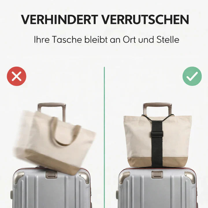 Luggage Strap with Snap Closure – Hands-Free Design