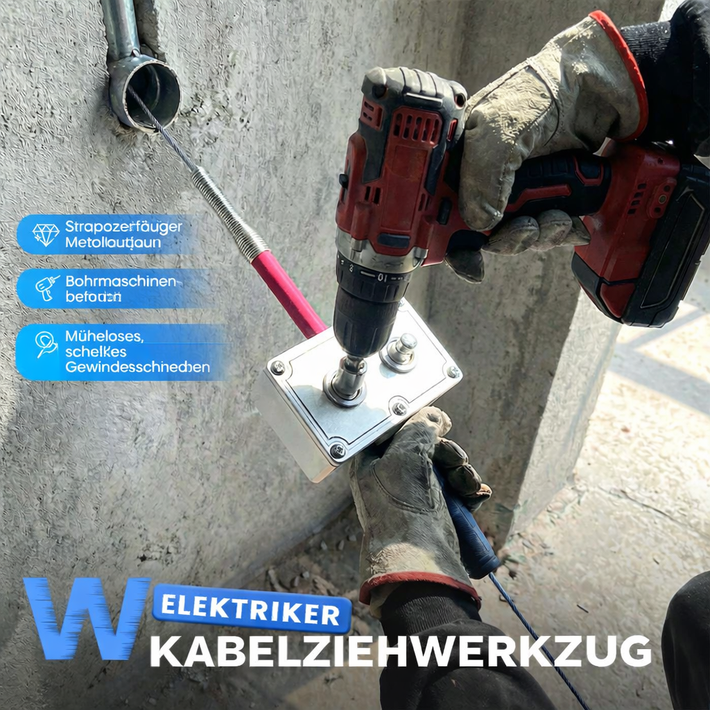 Effortless Cable Pulling Tool – Conquer Any Job Site with Ease