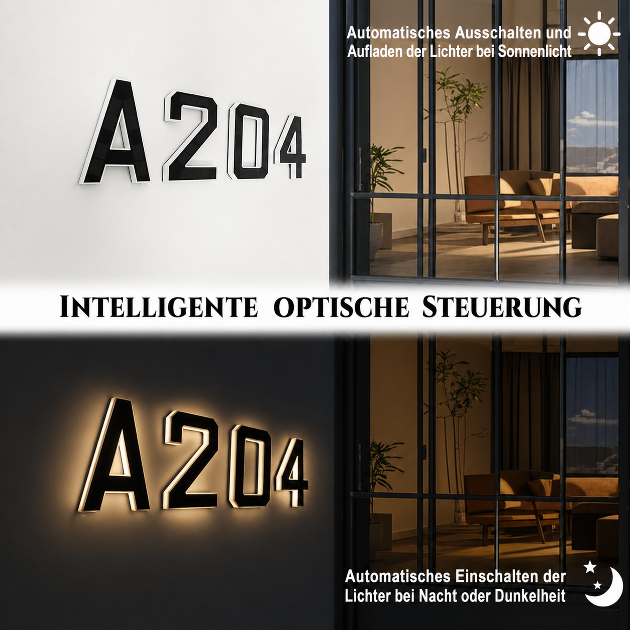 Brighten Your Home with a Illuminated Sign for Easy Navigation