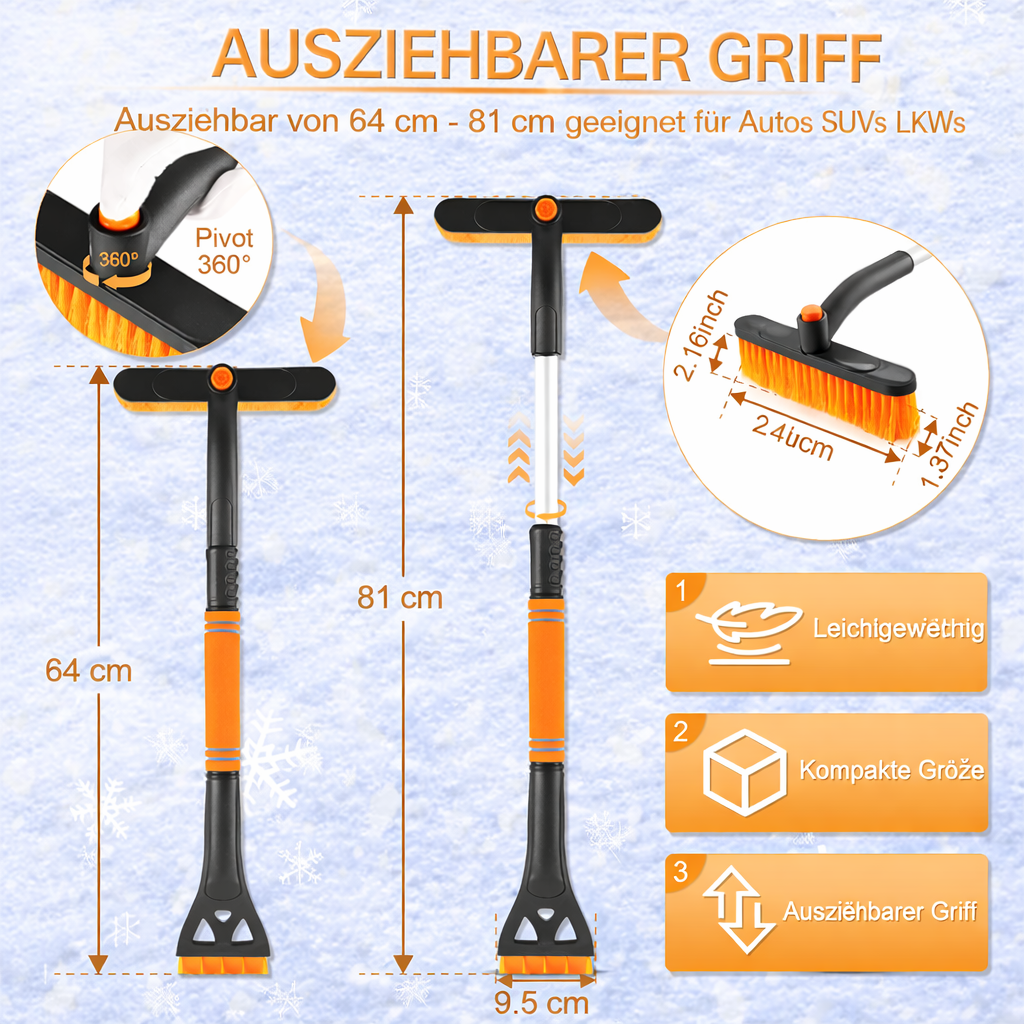 Ice Scraper Tool – Flatten Ice, Not Your Paint!