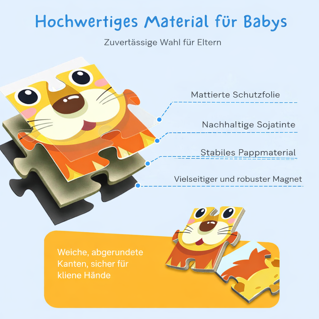 Magnetic Puzzle Book for Kids – Instant Favorite!