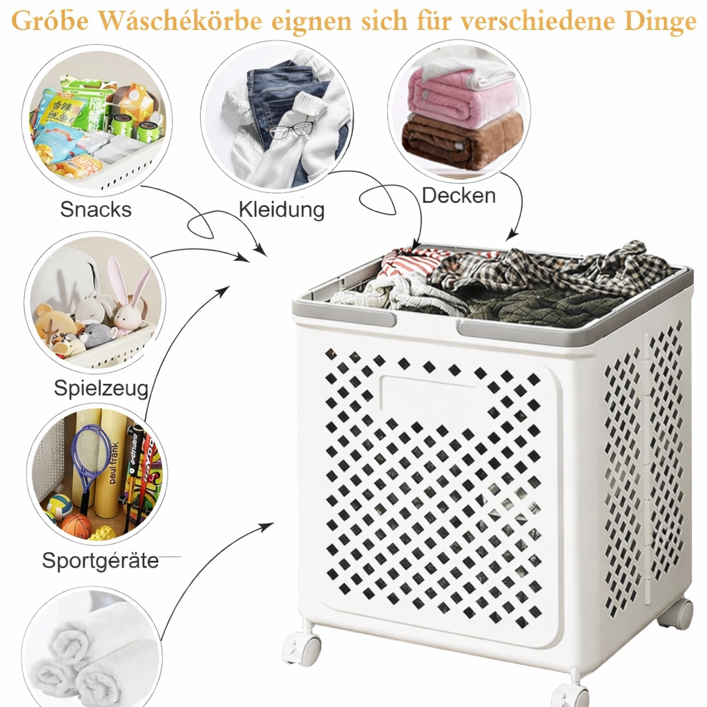 Effortless Laundry Helper – Smooth Gliding for Stress-Free Chores