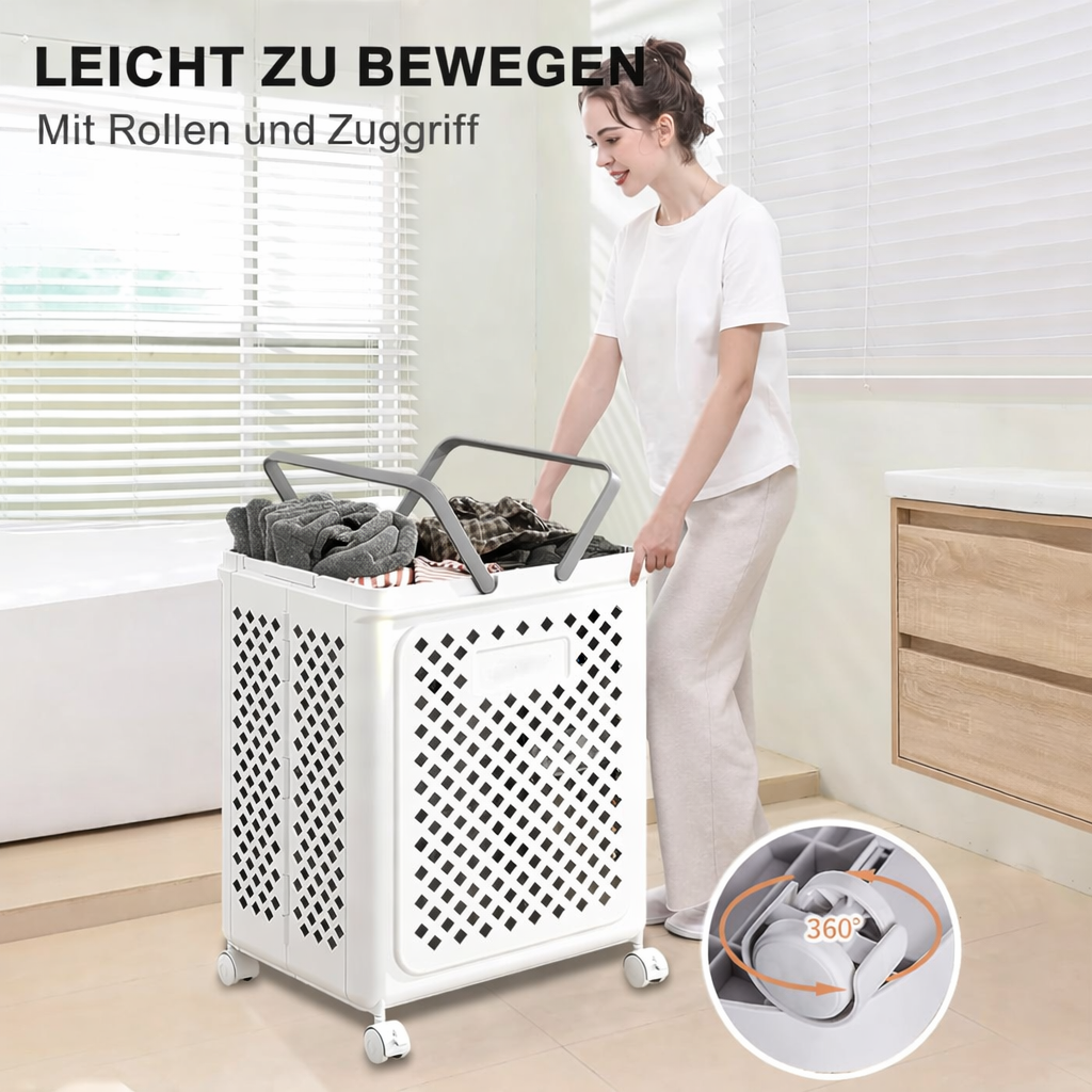 Effortless Laundry Helper – Smooth Gliding for Stress-Free Chores