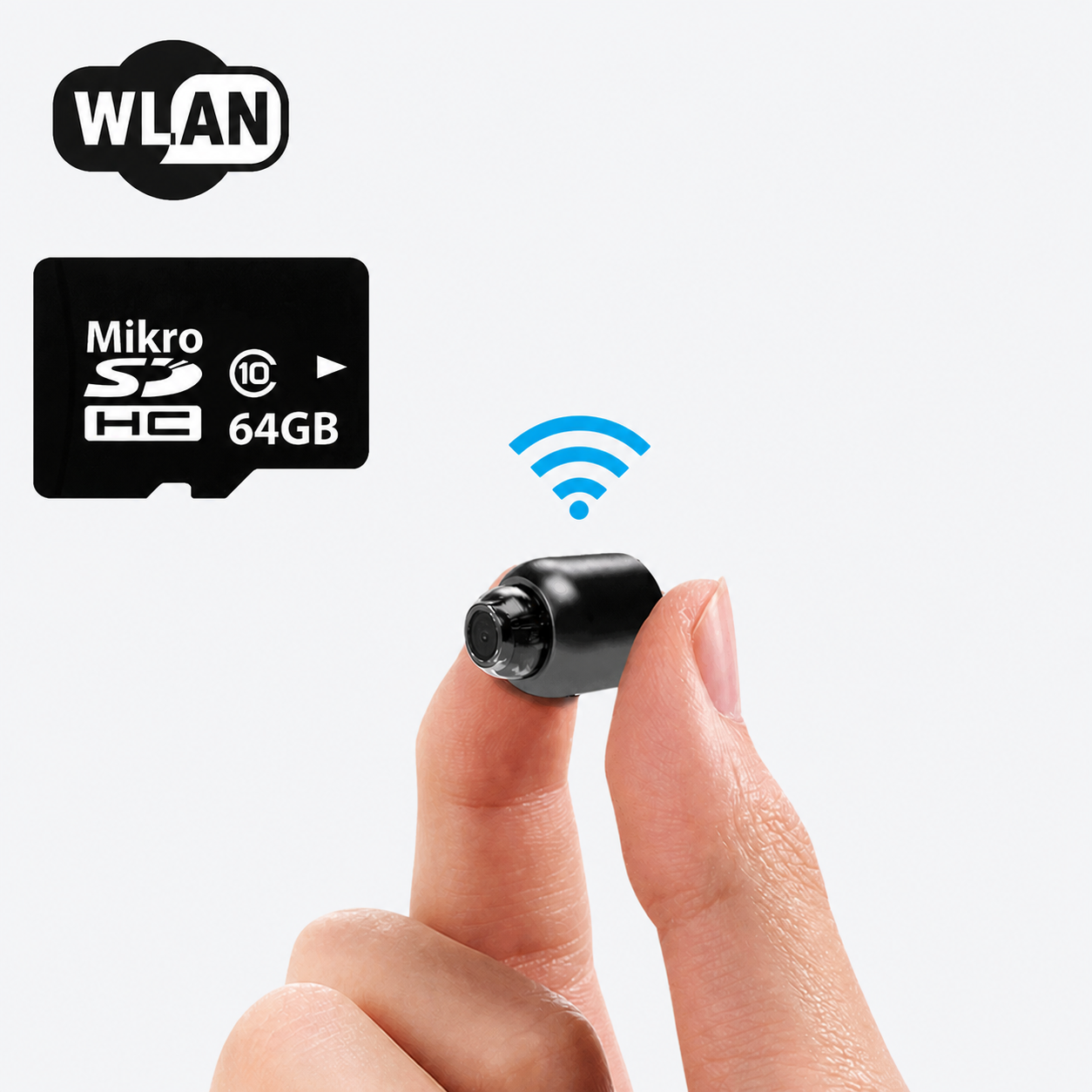 Mini Wi-Fi Surveillance Camera with Night Vision