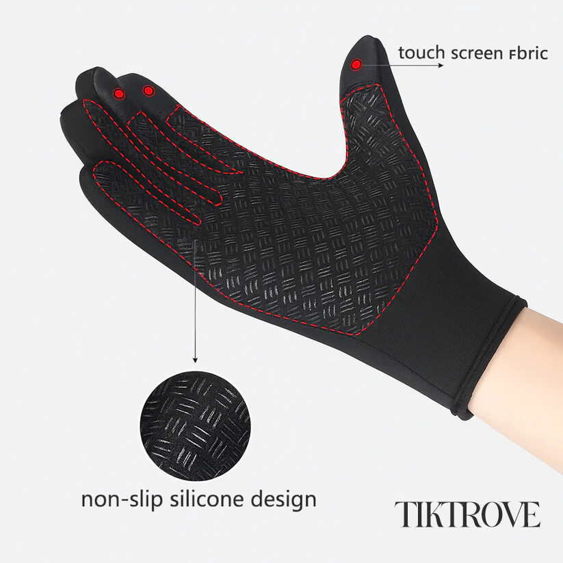 Unisex Thermal Touch Screen Windproof Gloves for Cycling & Outdoor Sports