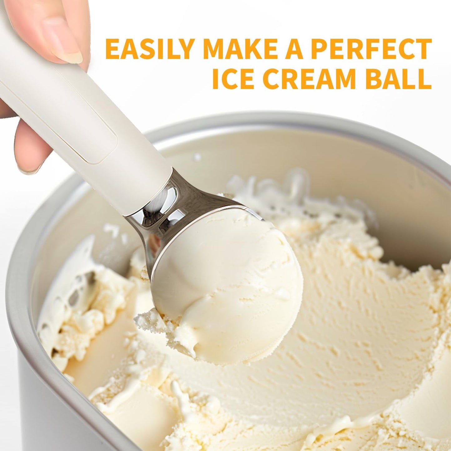 Heated Ice Cream Scoop – Serve Instantly