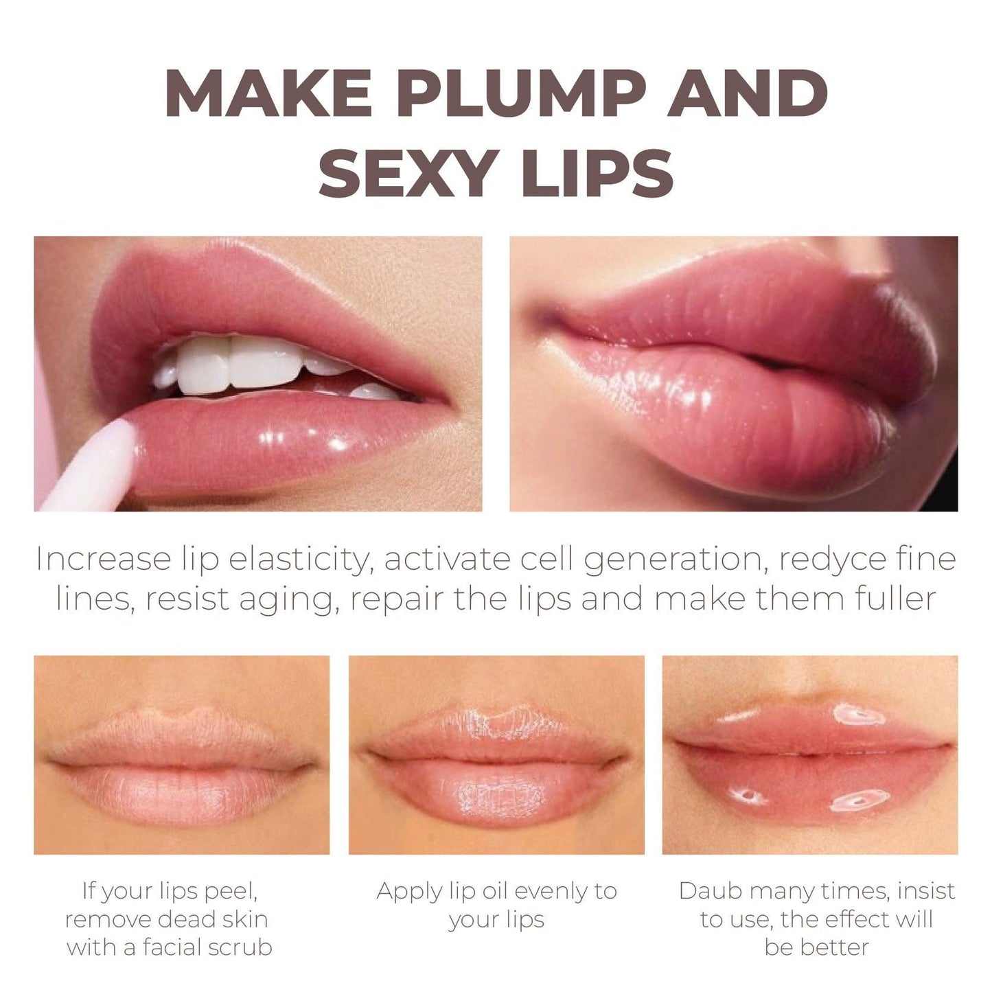 Shinyne™ Natural Crystal Moisturizing lush lip Gloss