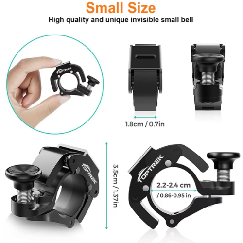 Lightweight Aluminium Bicycle Bell 100 dB