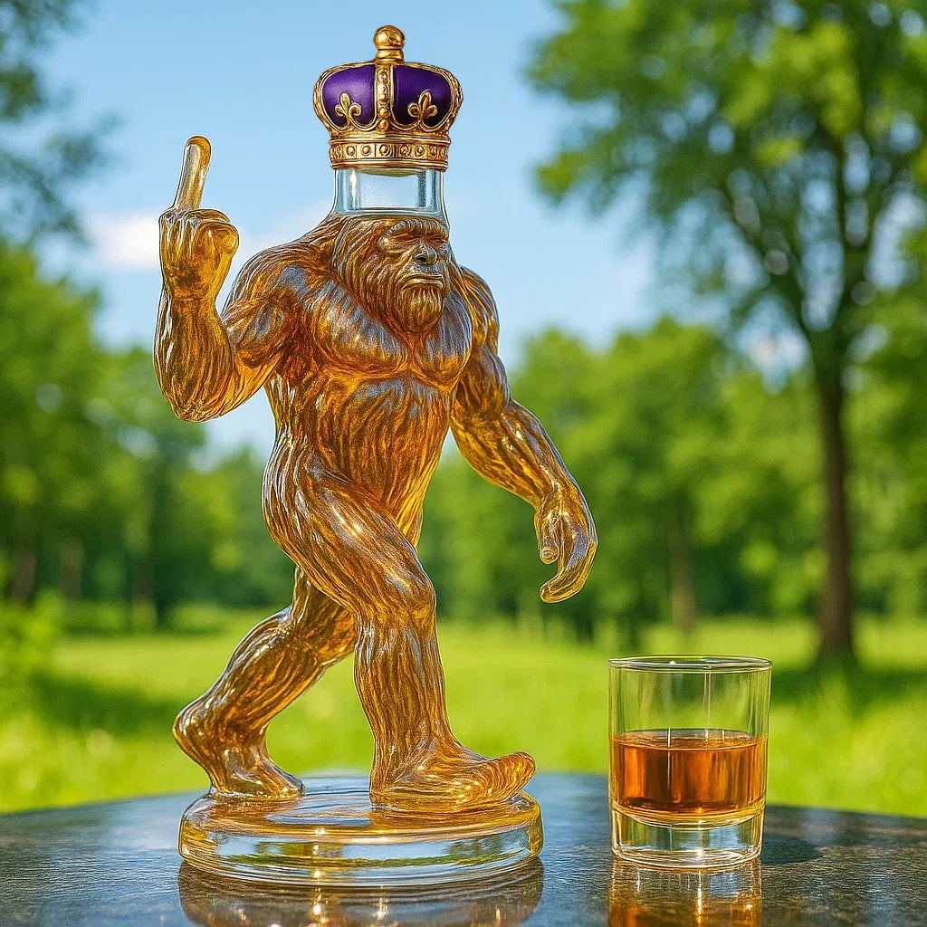Bigfoot Whiskey Decanter – Decorative Statement Bottle
