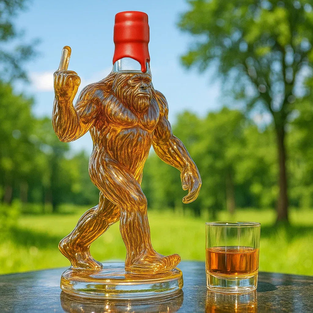 Bigfoot Whiskey Decanter – Decorative Statement Bottle
