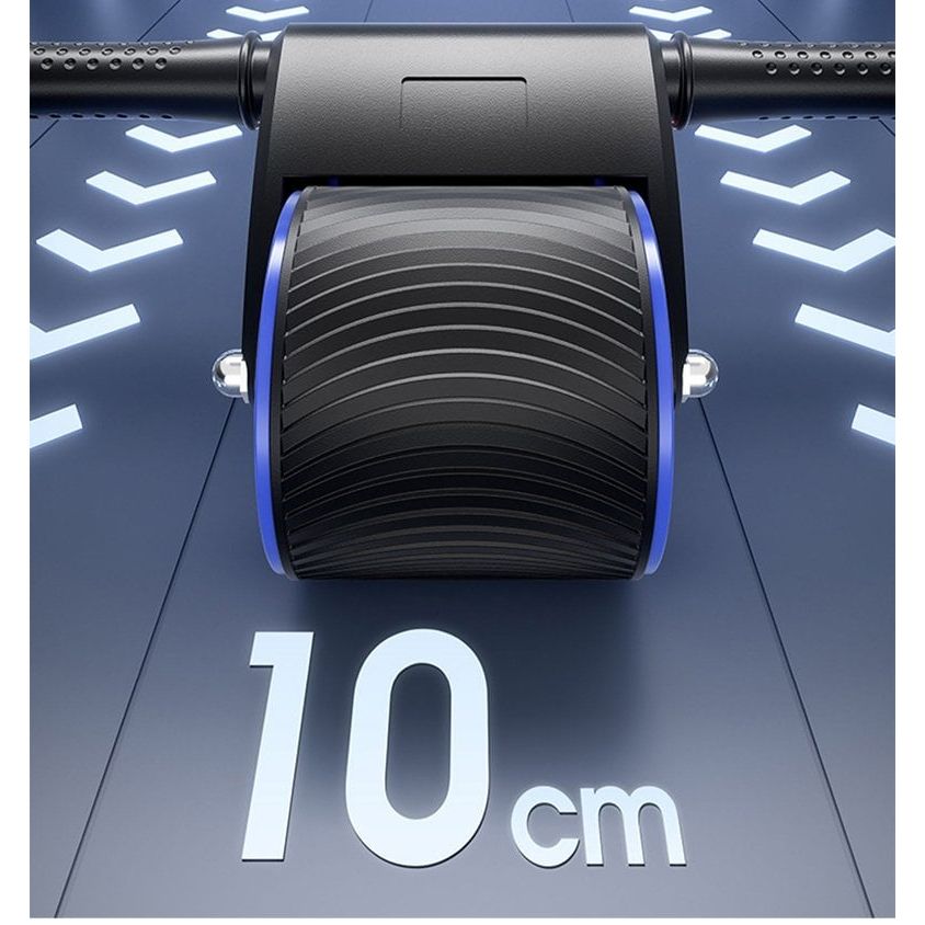 Automatic rebound abdominal wheel