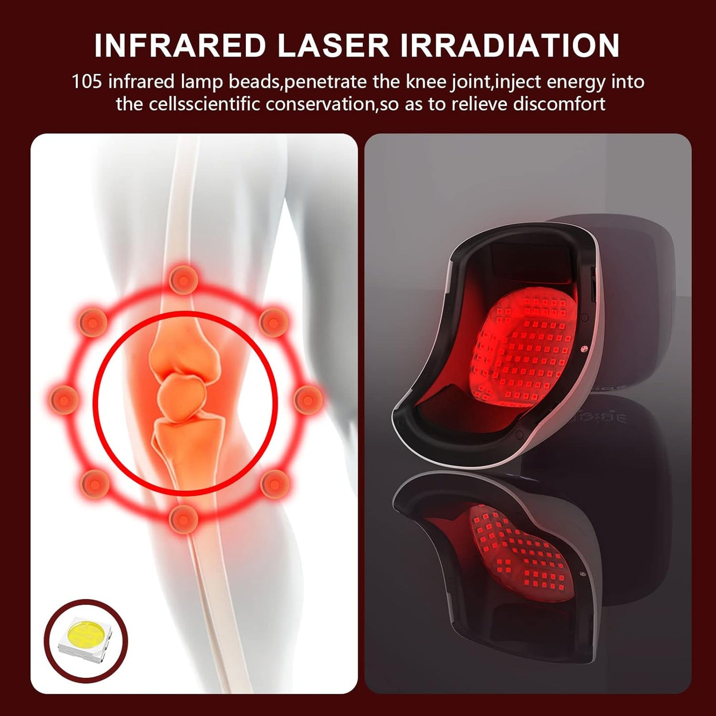 Bundle of Two Laser Therapy Massagers for Pain Relief