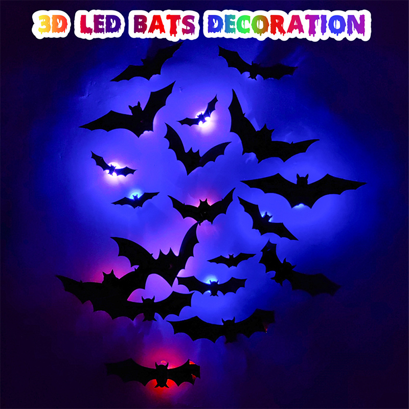 🦇 Spooky 3D Bats