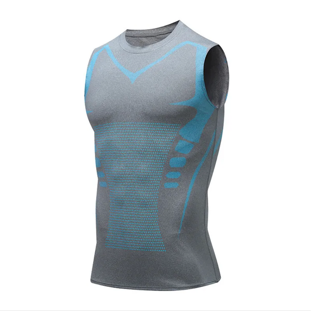 Men's Compression Shaping Vest – Slimming, Seamless, and Breathable Support