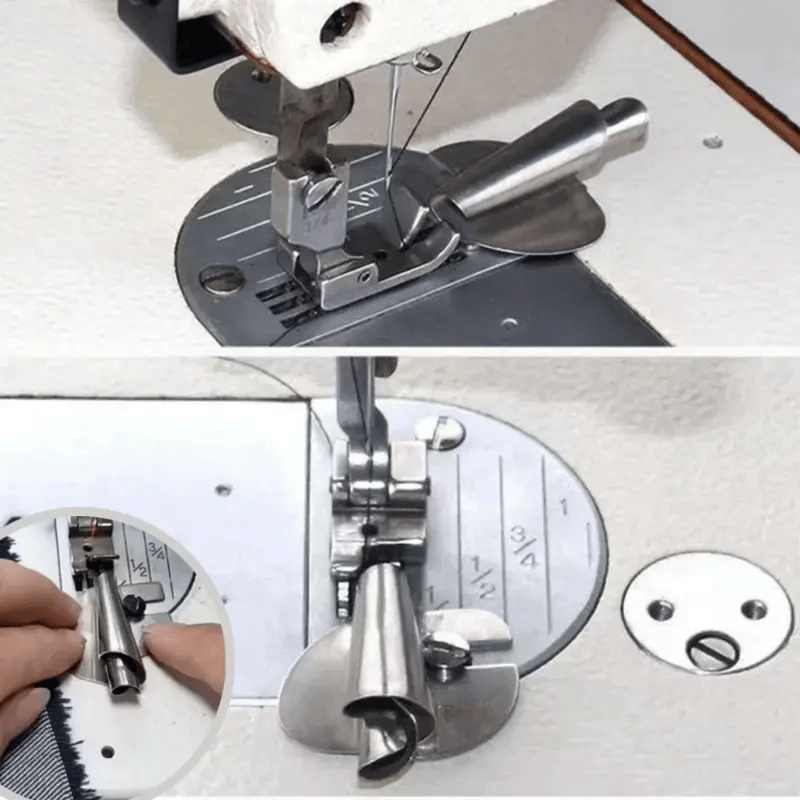 FoldForce Hemmer Foot Set for Precision Sewing