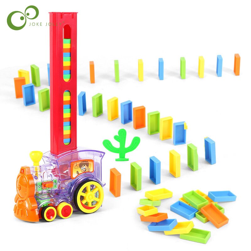 Automatic Domino Train Toy
