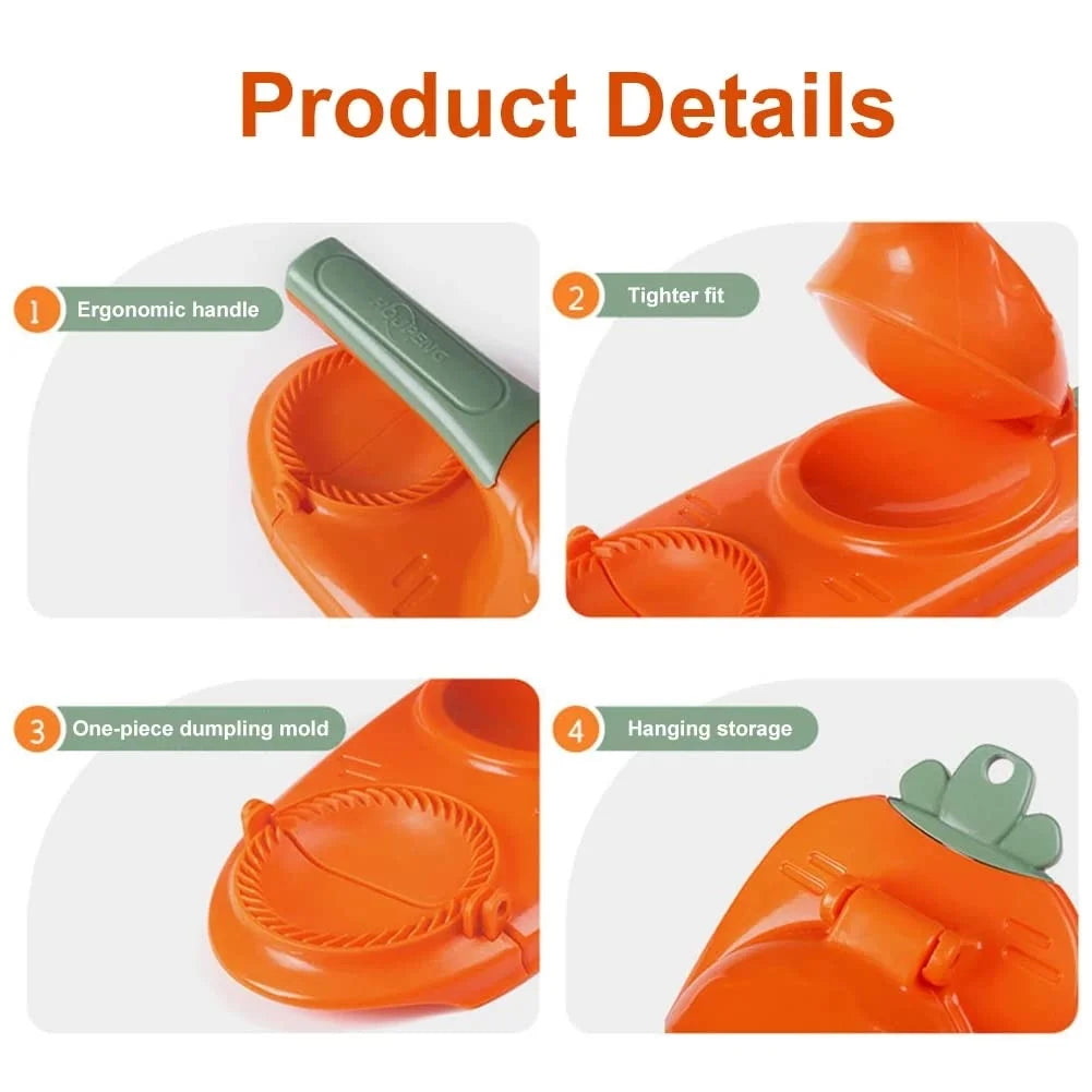 EARLY SUMMER SALE 50% OFF 🔥 - New 2-in-1 Dumpling Maker 🥟