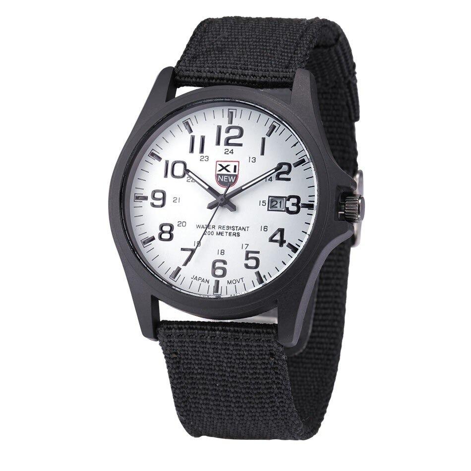 Men's Tactical Watch with LED - Shock Resistant and Waterproof