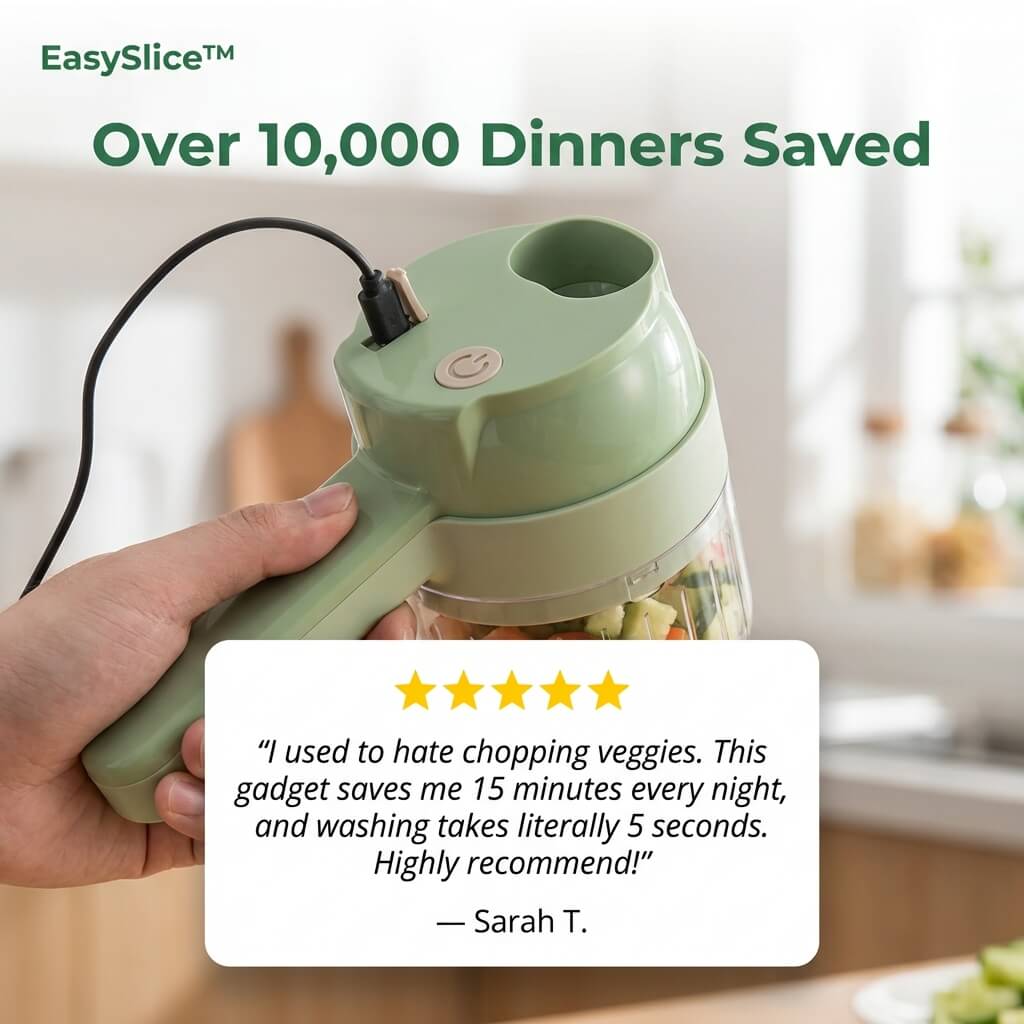 EasySlice - Turn Kitchen Chaos into Effortless Meals in Minutes