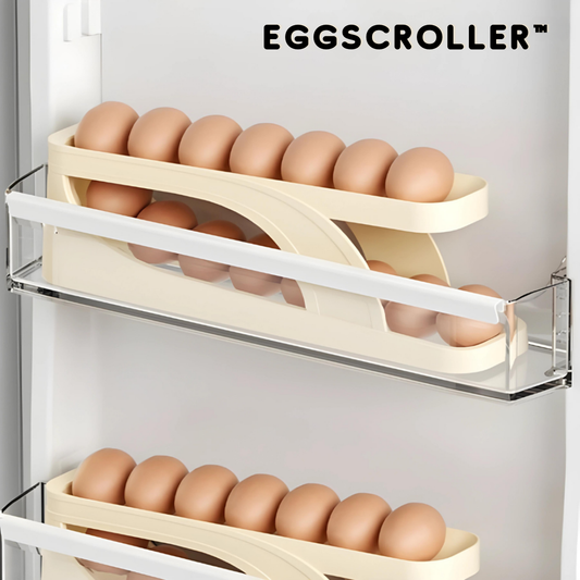 EggScroller™ - Egg holder with automatic rolling function for freshness