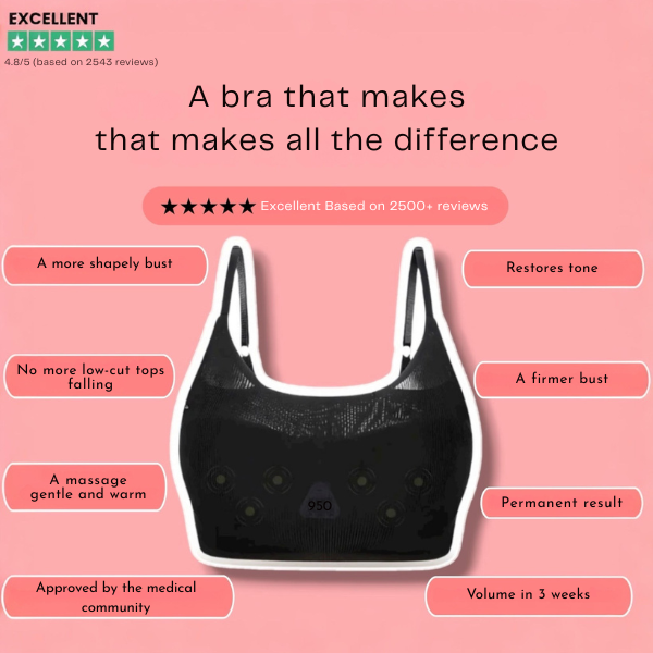 EmbraceContour — Wireless Lift Support Bra with Sculpting Pads