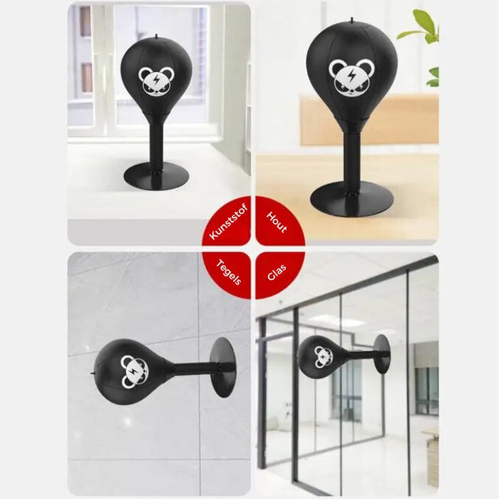 Interactive Reflex Ball for Boxing Training – Suction Cup for Speed and Coordination