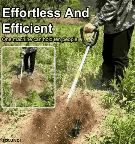 GardenPro - Rotary Garden Tiller Attachment