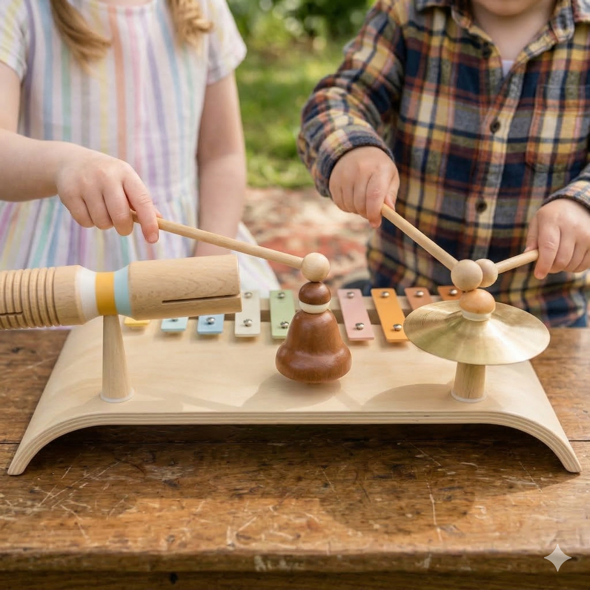 Montessori Drum Set 5-in-1 | The Rhythmic-Acoustic Hub