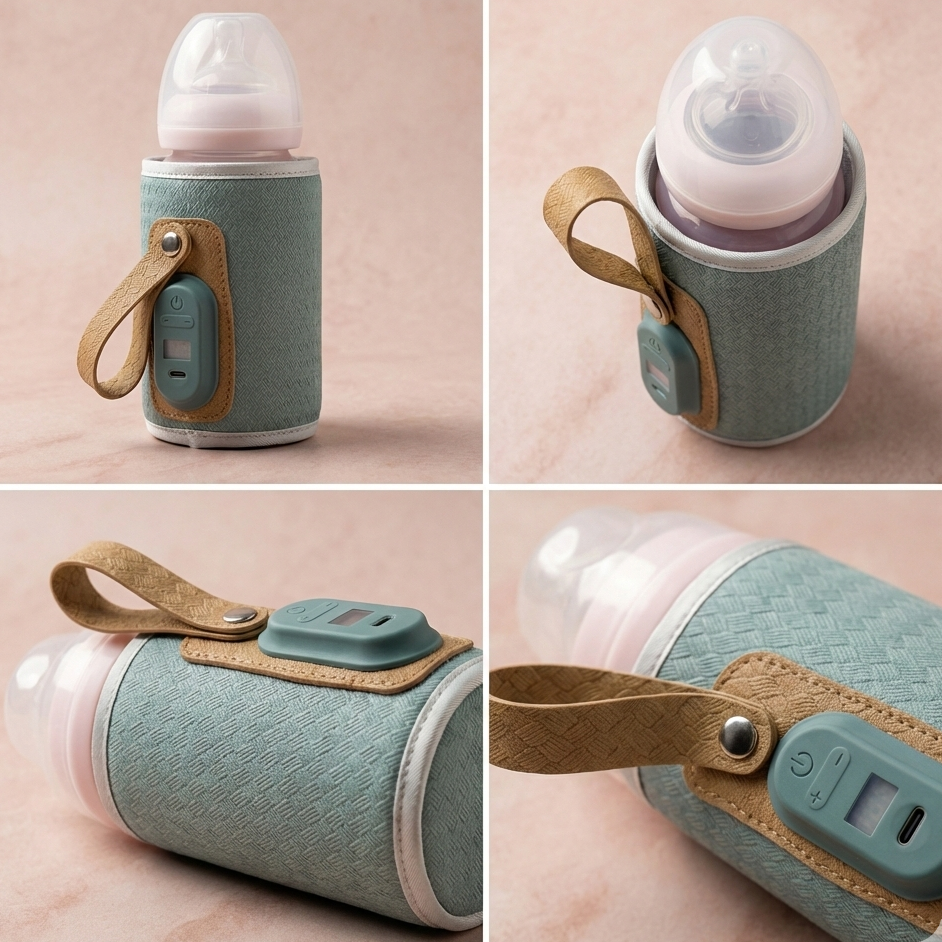 Portable Baby Bottle Warmer | The AeroWarm Luxe