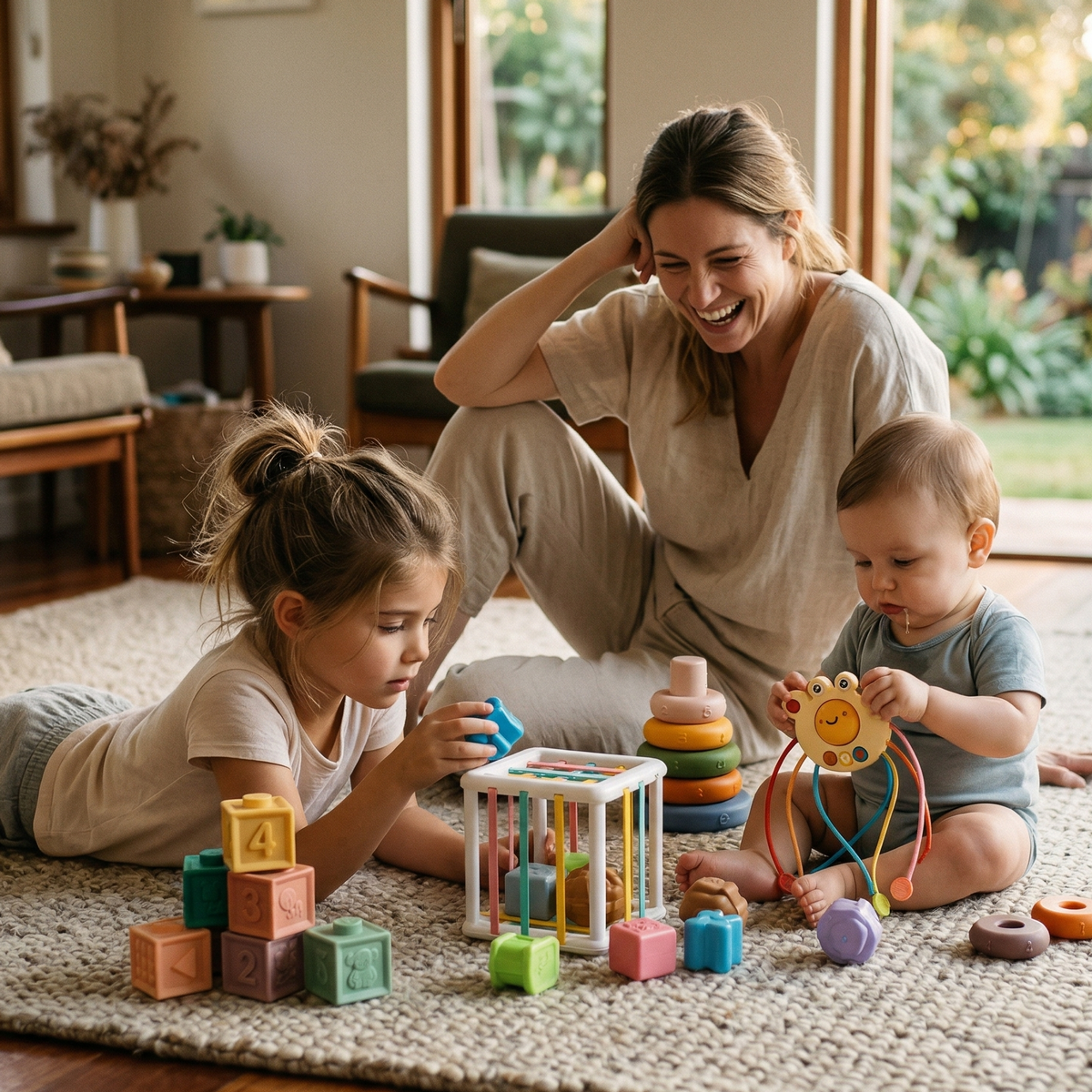 Montessori Baby Toy 4-in-1 | The Quad-Genesis